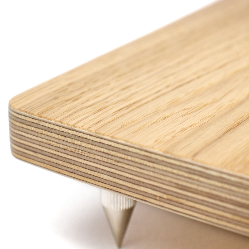 Фото Стойка для акустики Radiotehnika T6 Silver/Wood