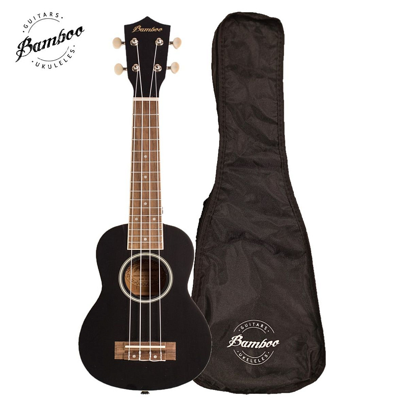 Фото Укулеле концерт Bamboo BU-21N BK