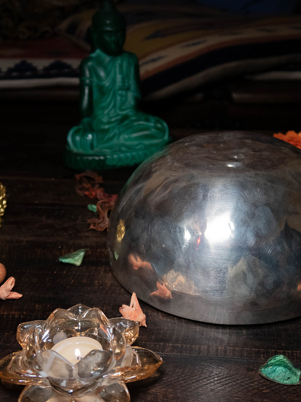 Фото Поющая чаша кованая  Sun/Moon SB-SUN 1,66