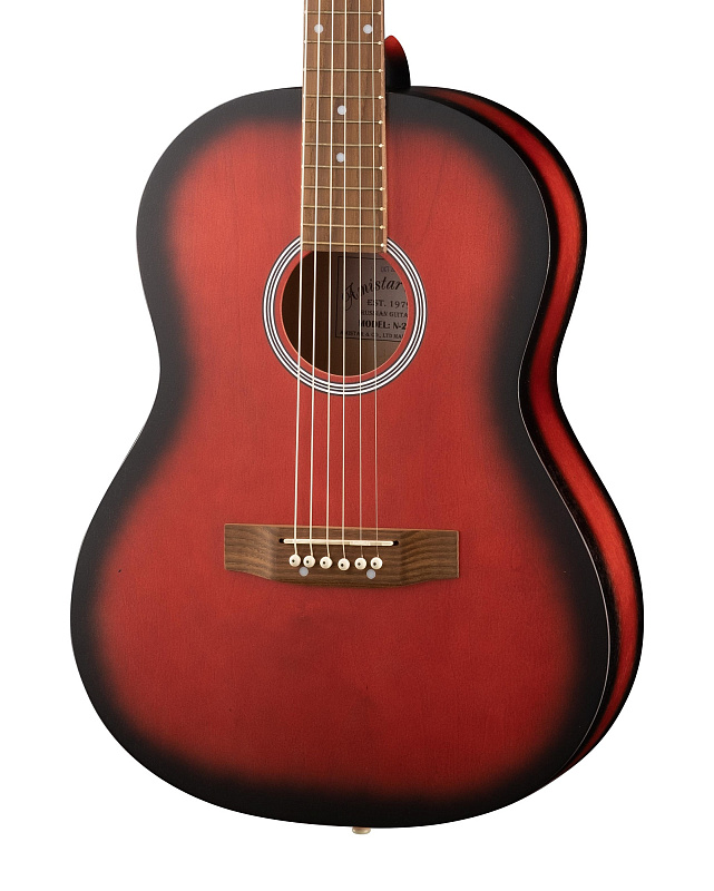 Фото M-213-RD Акустическая гитара, красная, Амистар
