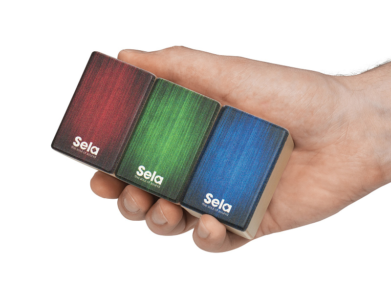 Фото Sela SE-108 Mini Cajon Набор мини шейкеров, 3 шт