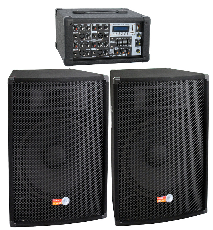 Фото Звукоусилительный комплект Free Sound FORCE Kit-1410MP3