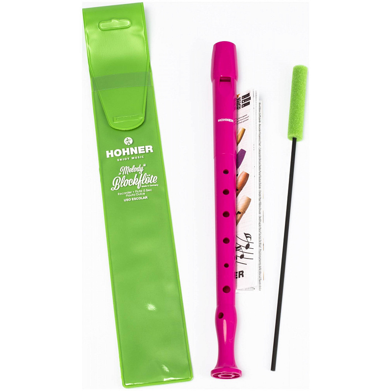 Фото HOHNER B95084 PI - Блокфлейта сопрано немецкая система Хонер