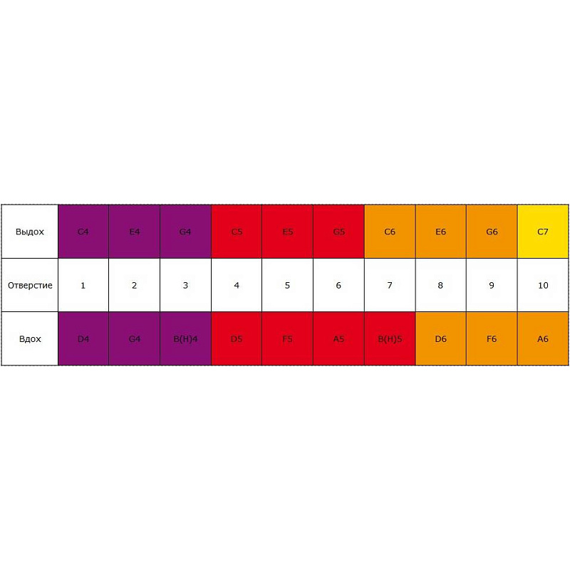 Фото HOHNER Pro Harp 562/20 MS C - Губная гармоника диатоническая Хонер