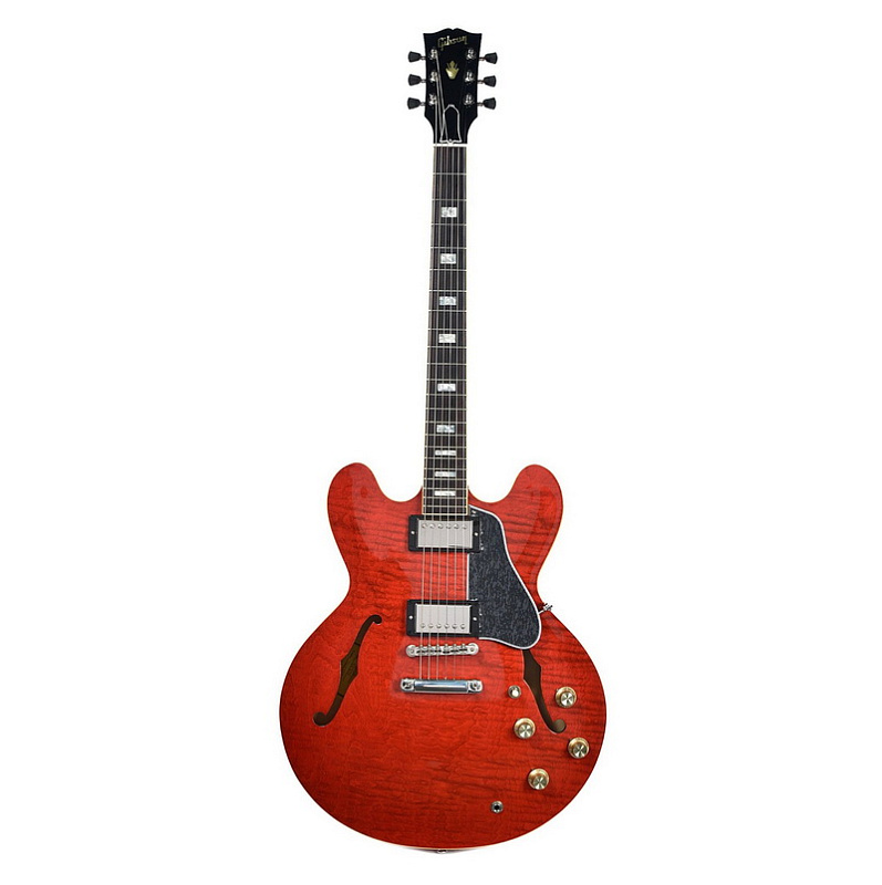 Фото GIBSON 2018 MEMPHIS ES-335 FIGURED ANTIQUE SIXTIES CHERRY