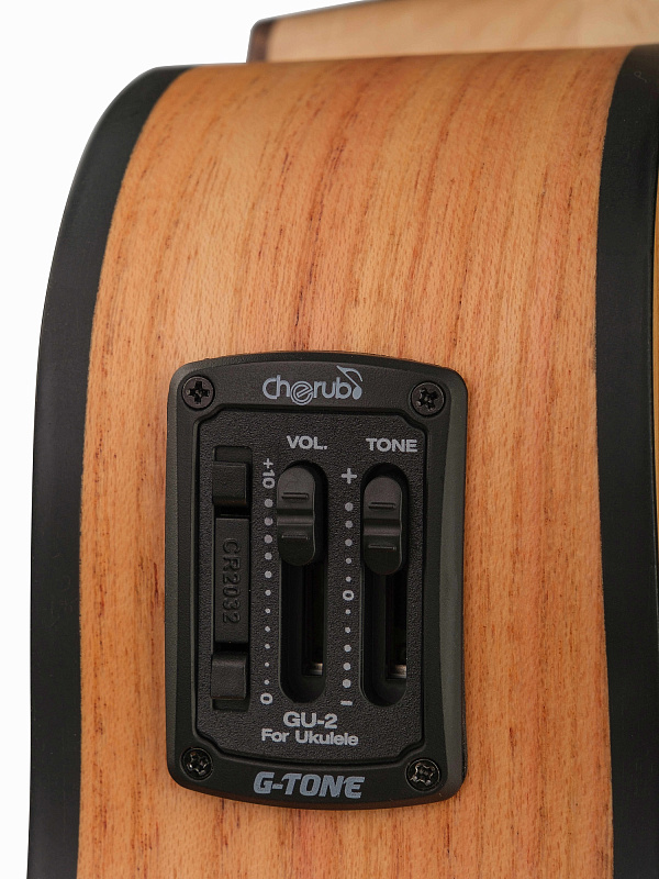 Фото UKPAC/EQ Укулеле концертный, со звукоснимателем, Poni