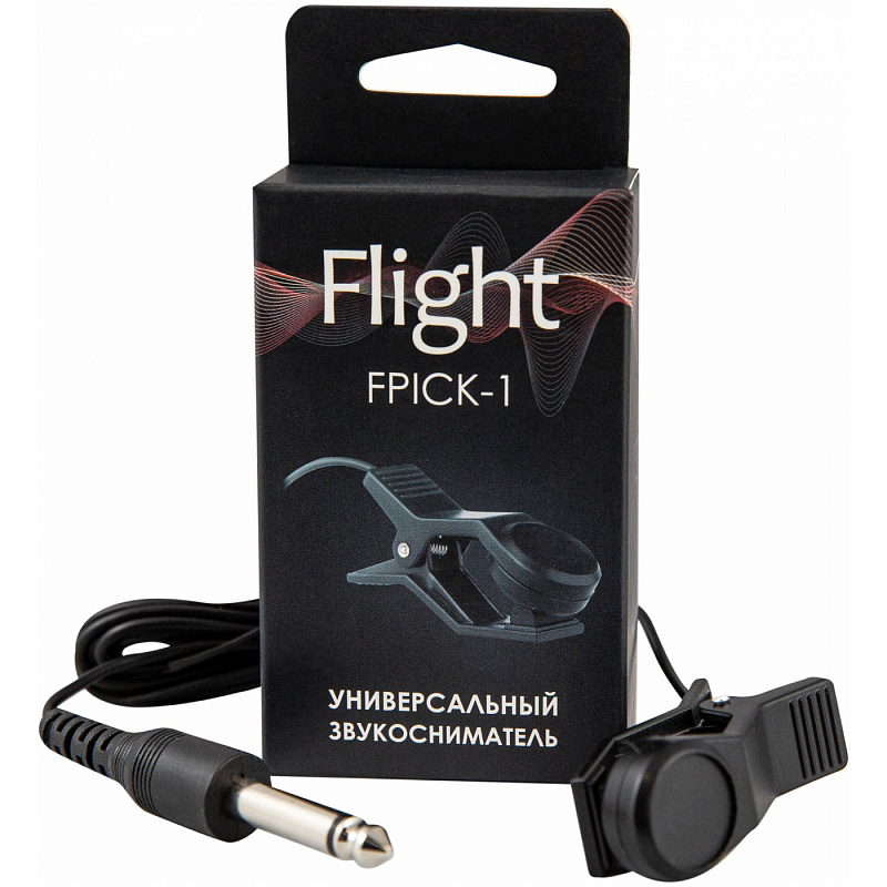 Фото Пьезозвукосниматель для акустической гитары FLIGHT FPICK-1
