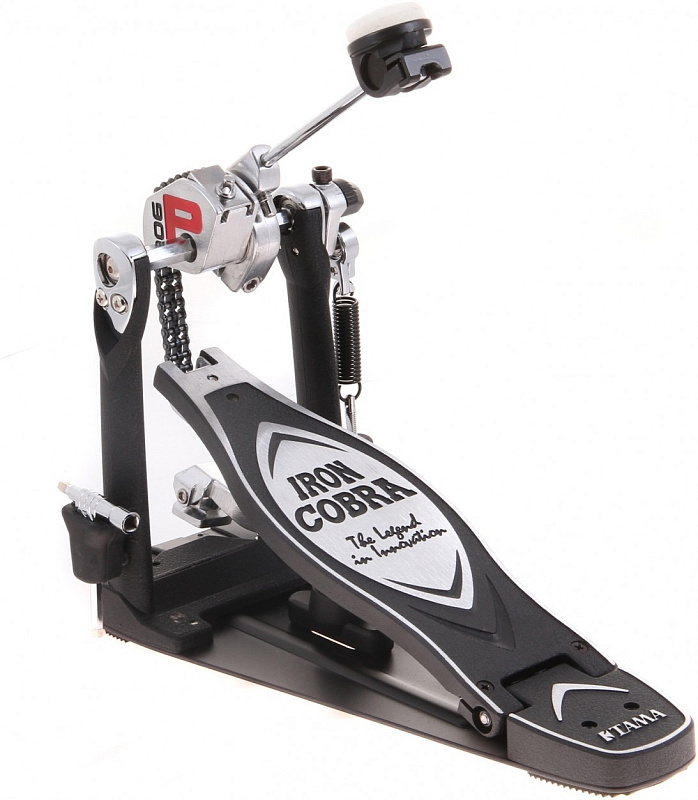 Фото TAMA HP900PN IRON COBRA DRUM PEDAL W/CASE одиночная педаль для барабана