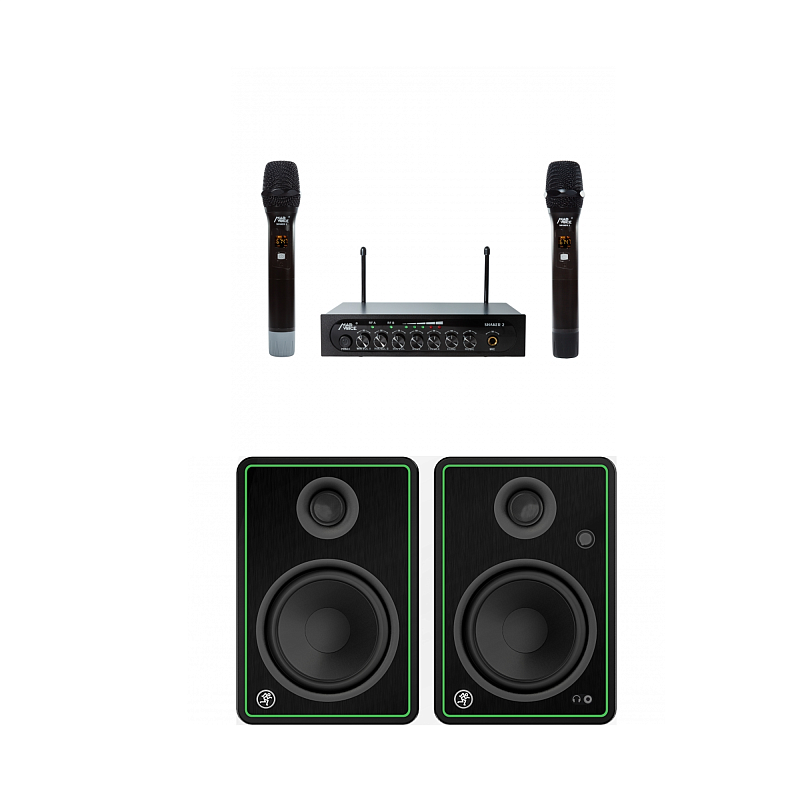 Фото Комплект онлайн караоке MadSinger Studio Green