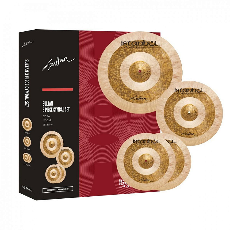 Фото Набор тарелок ISTANBUL AGOP ISS SULTAN CYMBAL SET
