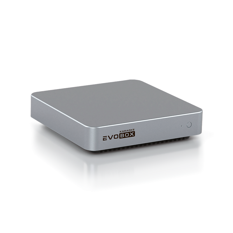 Фото Караоке-система Evolution EVOBOX с 2 микрофонами Silver