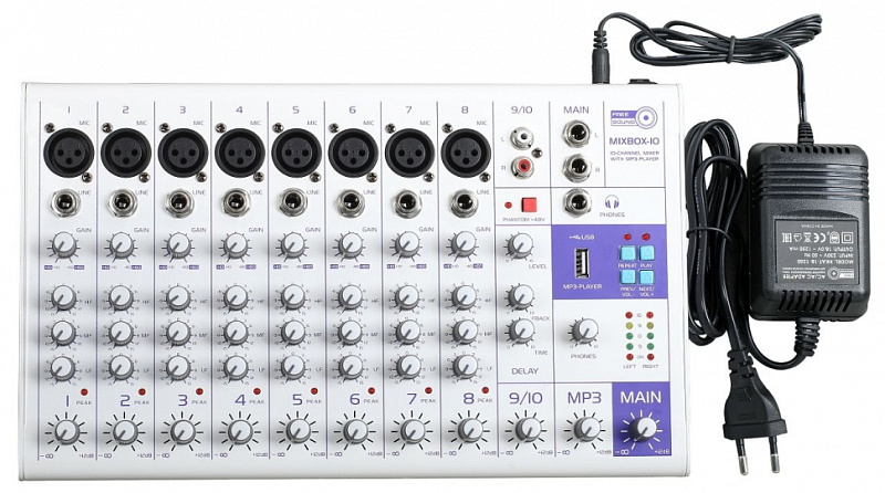 Фото Аналоговый микшер FREE SOUND MIXBOX-10