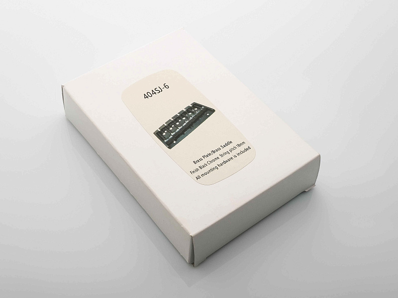 Фото Бридж Gotoh 404SJ-6-B для 6-струнной бас-гитары