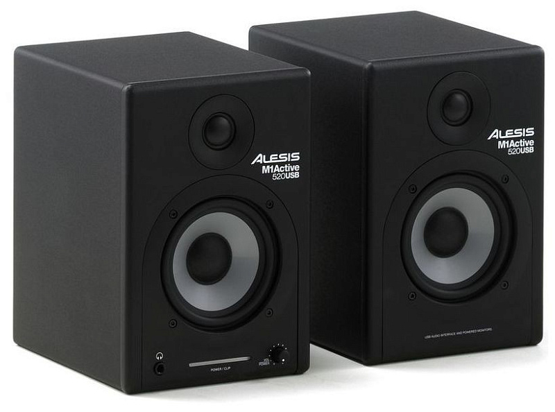 Фото ALESIS M1 Active 520 USB (пара) активные студийные мониторы 