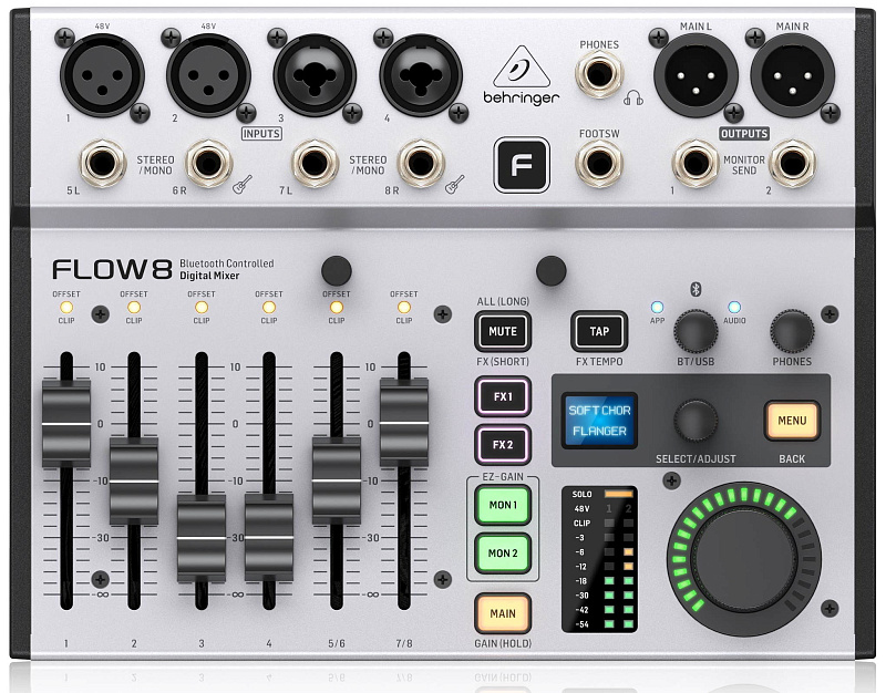 Фото Цифровой микшерный пульт BEHRINGER FLOW 8