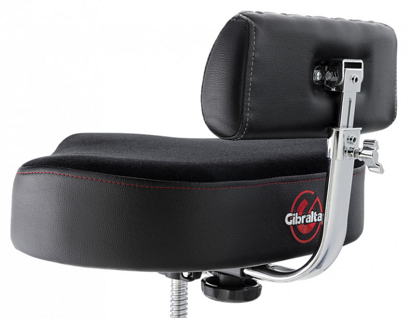 Фото Стул для барабанщика со спинкой GIBRALTAR 9808OS-AB
