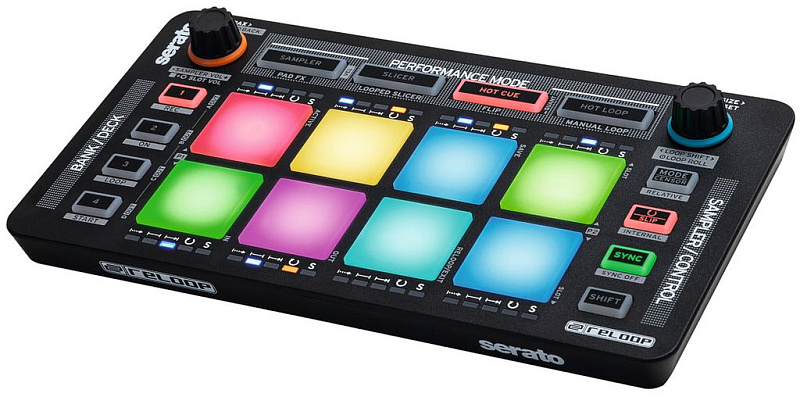 Фото Reloop Neon  Контроллер для программы Serato DJ, уникальный набор функций, параллельное подключение