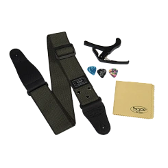 Электрогитара SQOE Sest210 WH Set, комплект