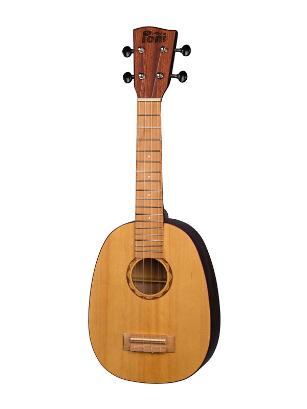 Фото USVL-FL Укулеле сопрано винтаж "ананас", Poni