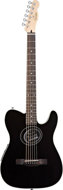 Фото Электроакустическая гитара FENDER TELECOUSTIC (V2) BLACK