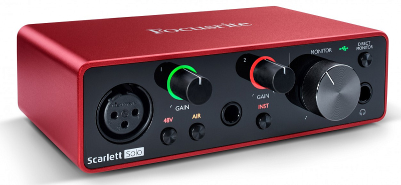 Фото FOCUSRITE Scarlett Solo 3rd Gen