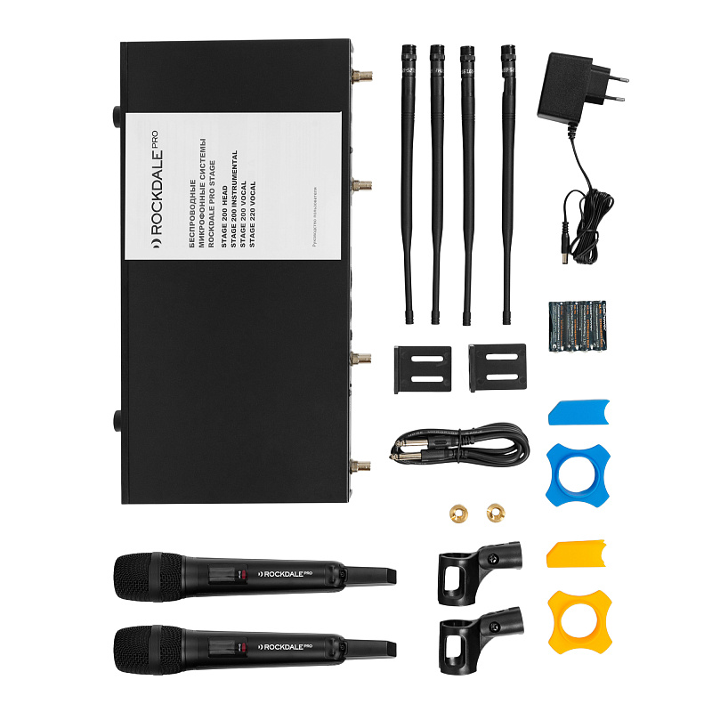 Фото Радиосистема ROCKDALE PRO Stage 220 BK Vocal
