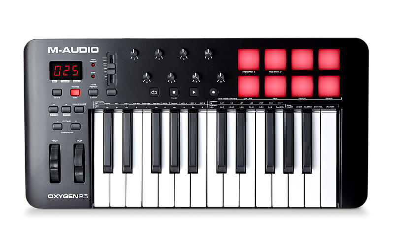 Фото MIDI-клавиатура M-AUDIO Oxygen 25 MKV