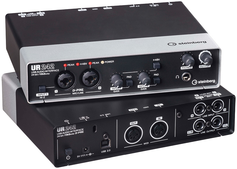Фото Steinberg UR242 USB-аудиоинтерфейс