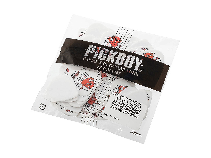 Фото Медиаторы Pickboy GP-211-1/075 Celltex Red Devil