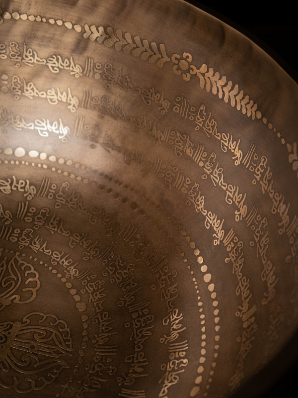 Фото Поющая чаша кованная Ething Carving - SBEC 35 