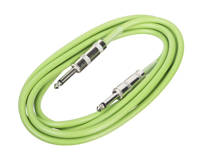 Фото Кабель инструментальный Foix XS03-GR, 3м, зеленый