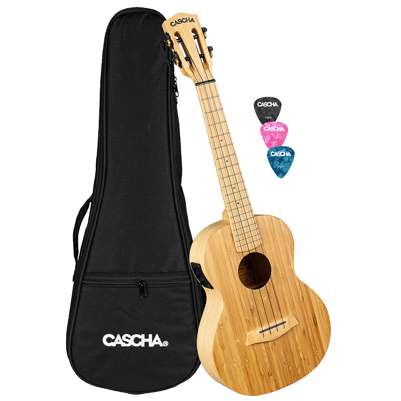 Фото Укулеле тенор Cascha HH-2314E Bamboo Series
